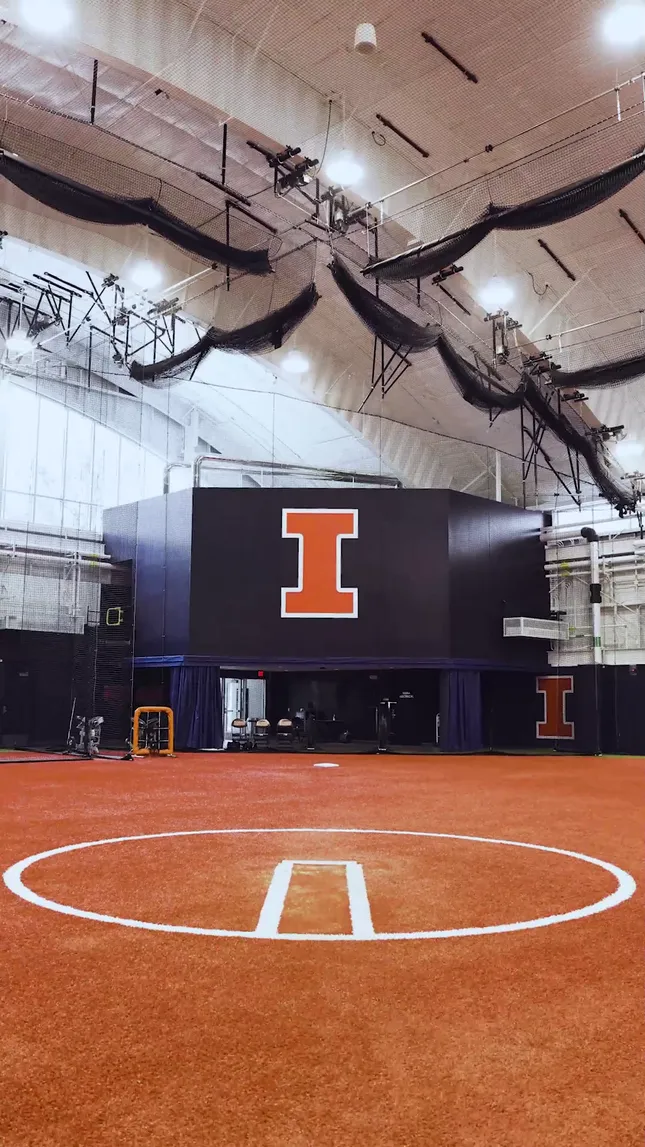 Illinois Softball fall conditioning