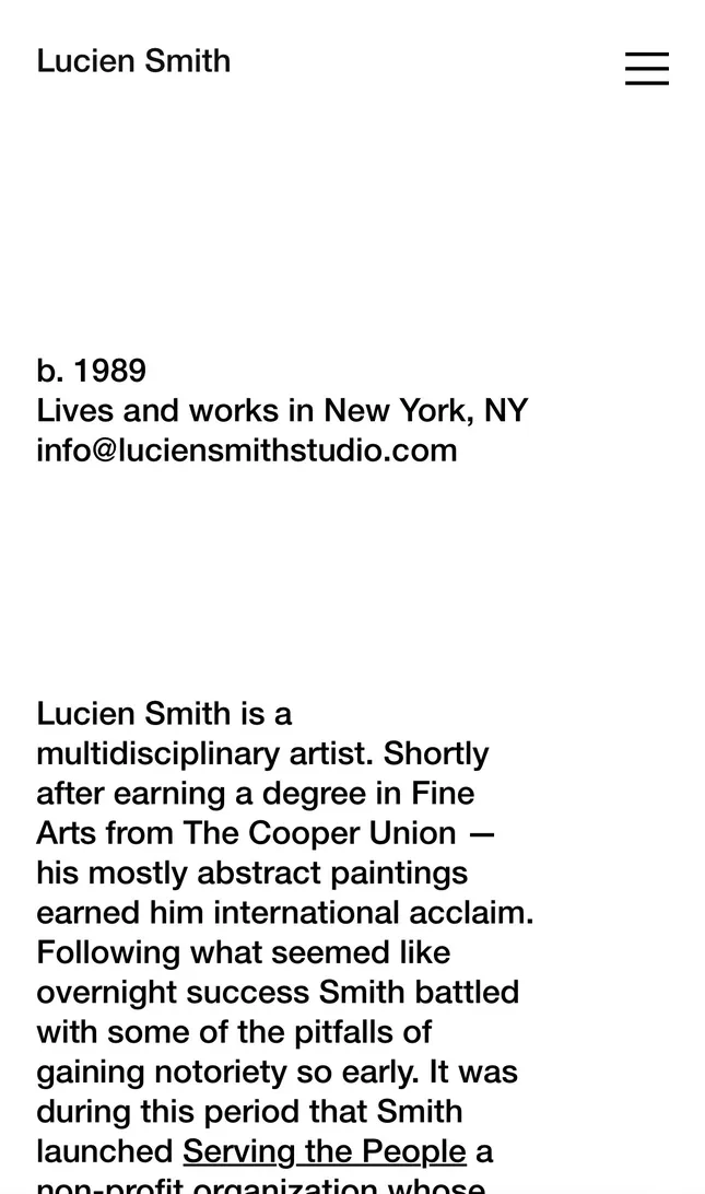 Lucien Smith Studio