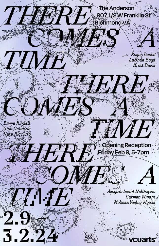 There Comes A Time Exhibition Identity