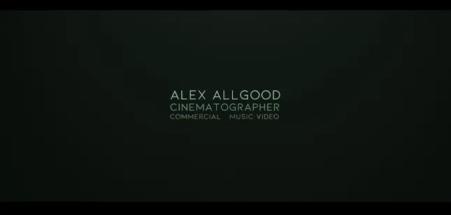 Alex Allgood Demo Reel