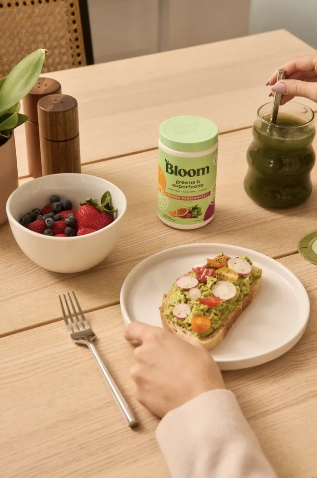 Bloom Nutrition Greens Campaign