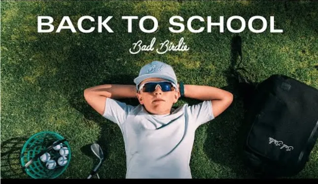 'Bad Birdie Golf: Back to School Campaign'