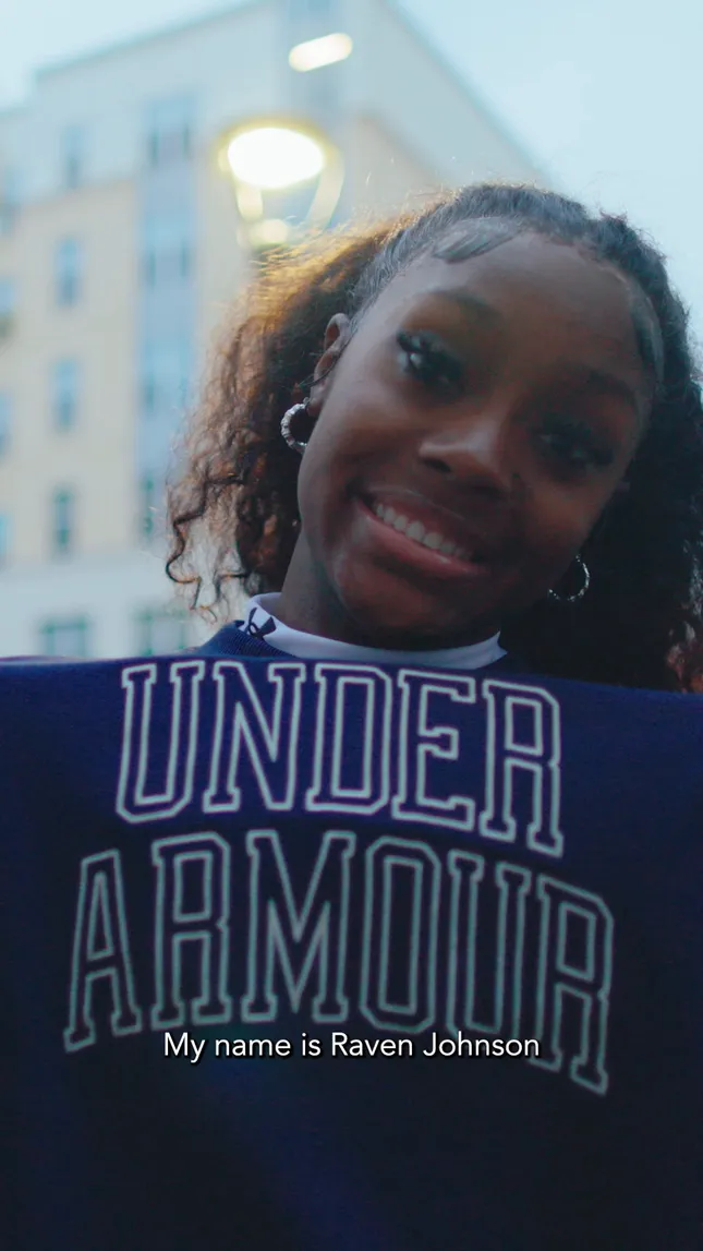 Under Armor x Raven Johnson "24WITH" Social Campaign