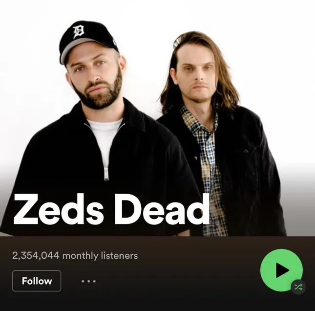 Zeds Dead Spotify Press