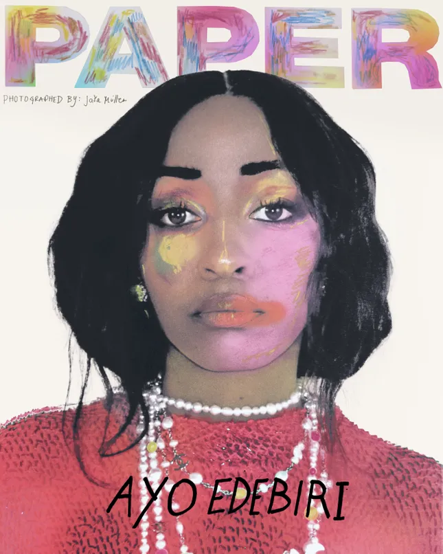 AYO EDEBIRI for PAPER MAGAZINE