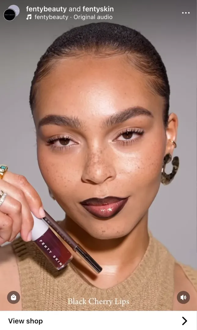 Fenty Beauty Social Content