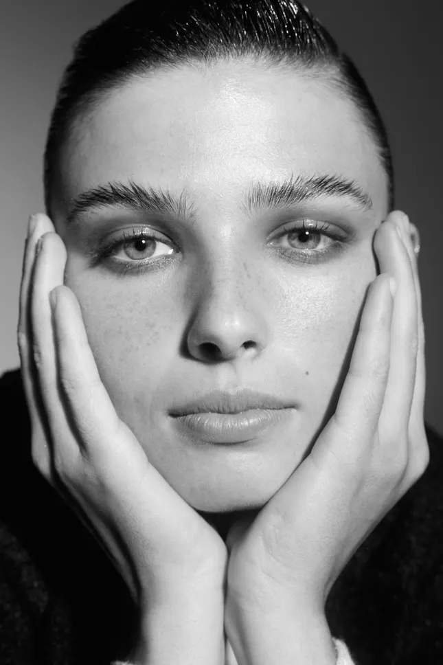 Into her eyes