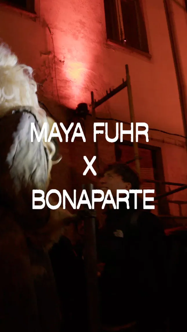 Maya Fuhr's exhibition campaign