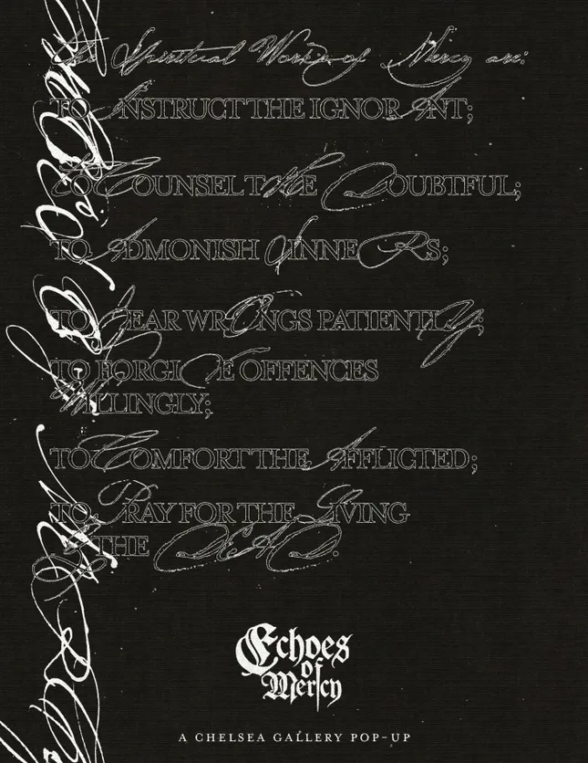 Echoes of Mercy Gallery Flyer