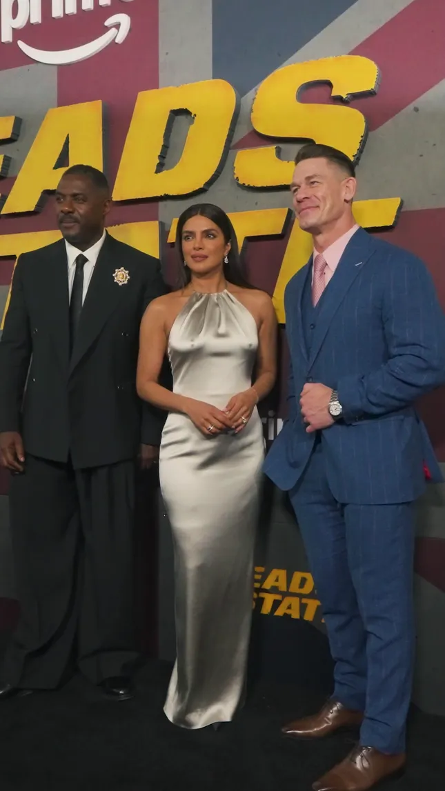 Heads Of State movie premiere with Priyanka Chopra