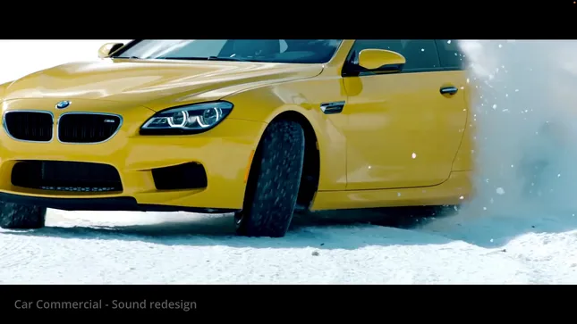Car Commercial Sound Redesign
