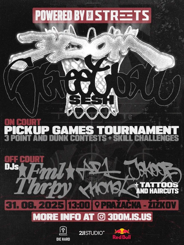 Basketball event poster