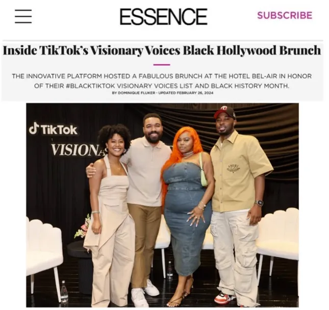 Black Visionary Voices TikTok