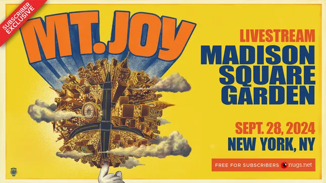 Mt. Joy Live From Madison Square Garden Livestream 2024
