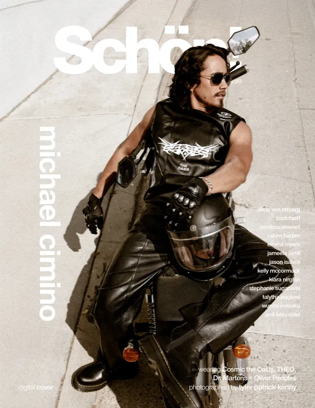 Schon! Magazine digital cover with Michael Cimino