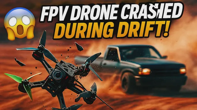 The Life of a FPV Drone Chasing Drift Cars.