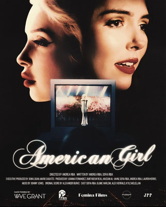 American Girl film poster for Femina Films