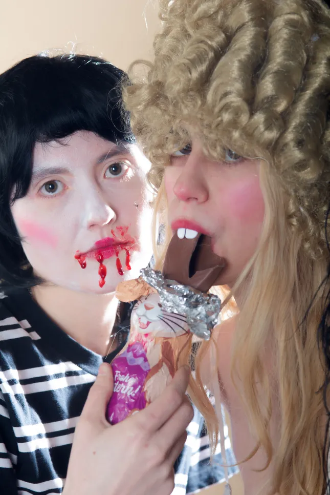 bunny and vampire