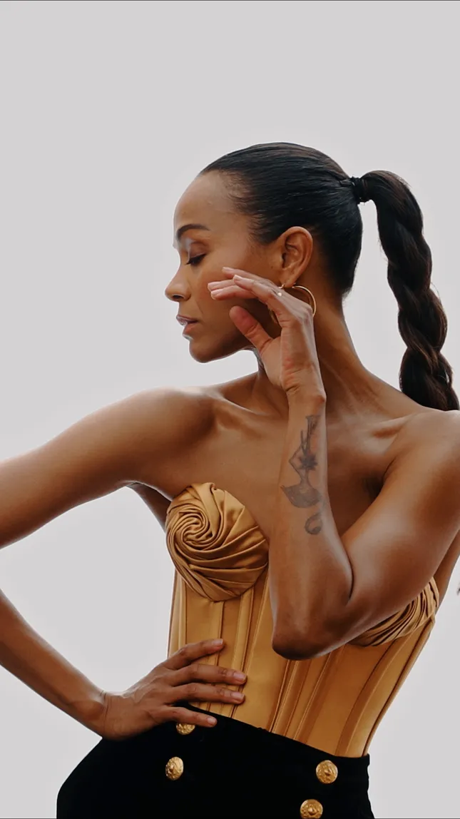 Zoe Saldaña for Marie Claire Magazine