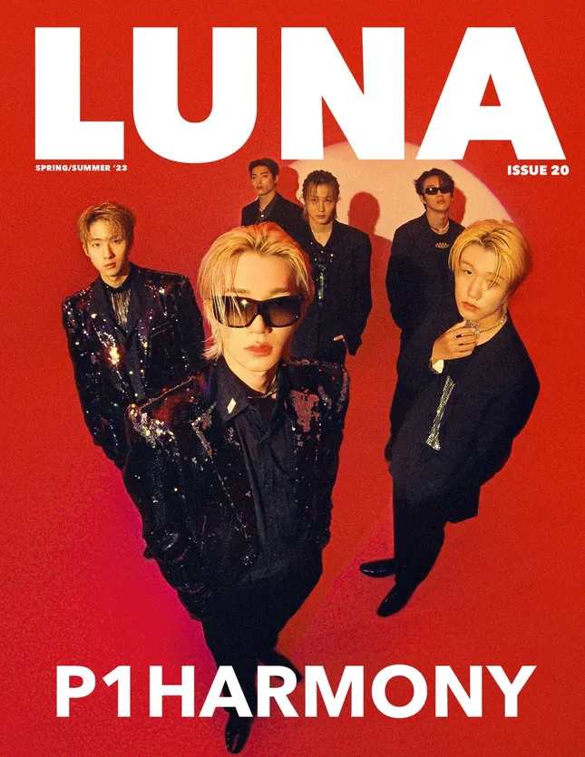 P1Harmony for the Cover of The Luna Collective