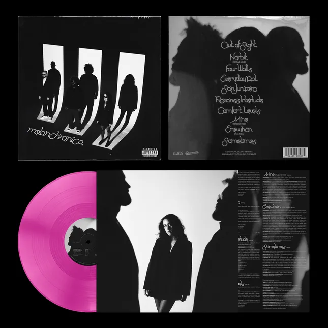Bas and The Hics — “Melanchronica” Vinyl Packaging