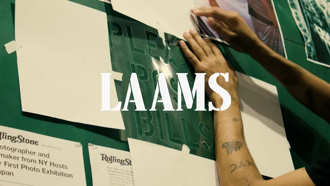 LAAMS "Please Post Bills" Featuring Jonah Schwartz : Powered by Nike