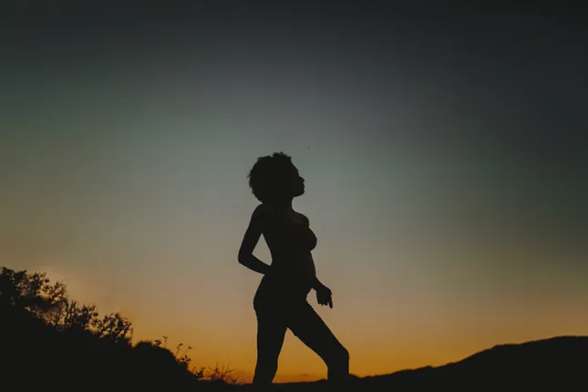 Maternity branding active lifestyle shoot