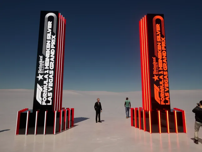 F1 Las Vegas Entry Towers