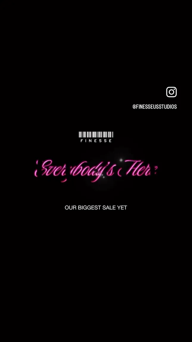 Finesse - Black Friday