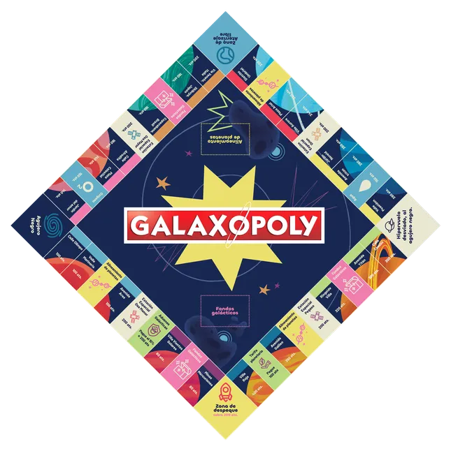 Galaxopoly - Board game design