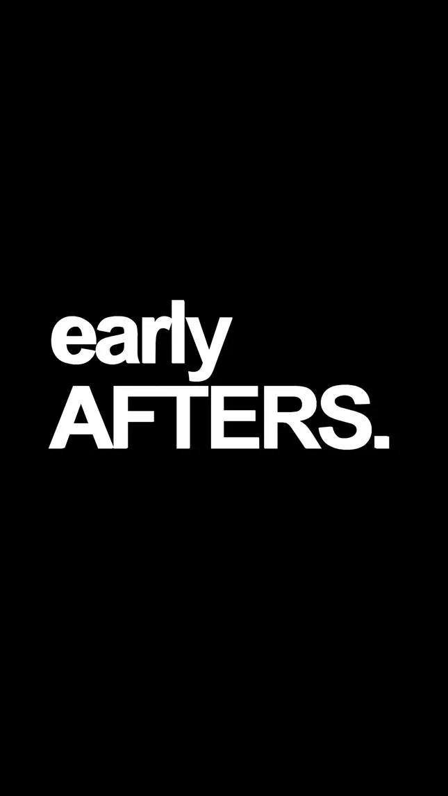 3D Logo for “earlyafters”