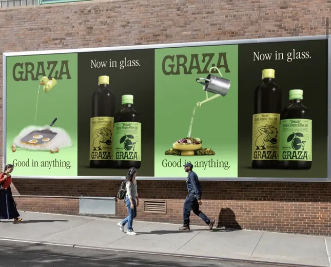 Graza Glass Bottle Launch Campaign