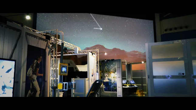 Mission Mars exhibit at Space Center Houston