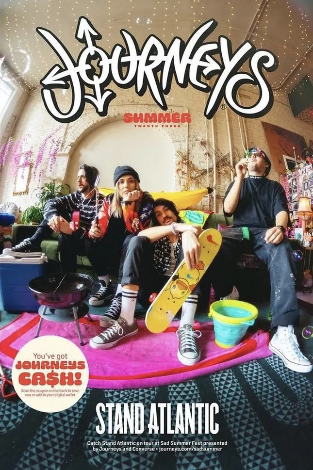 Journeys magazine cover - Stand Atlantic