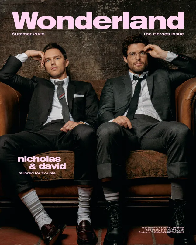 Nicholas Hoult & David Corenswet - Wonderland (Photographed by Ryan Pfluger)