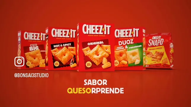 Cheez -it commercial spot “un sabor quesorprende”