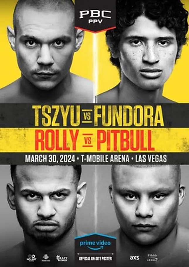 TSZYU VS FUNDORA - Premier Boxing Champions (PPV on Prime Video)