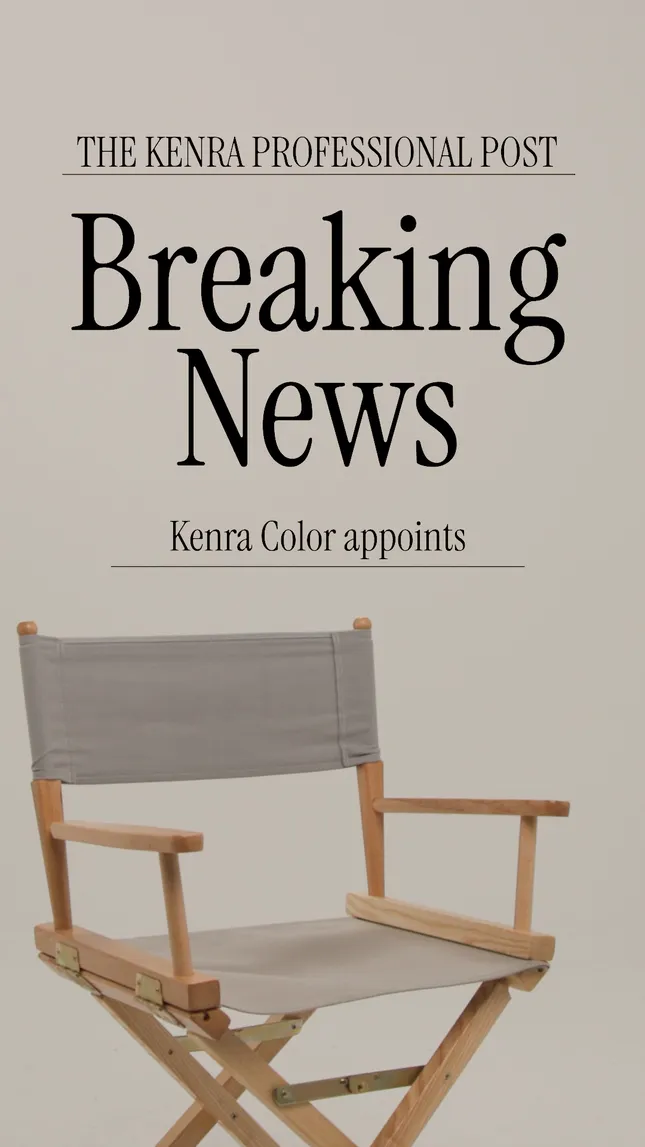 Kenra Color Announcement