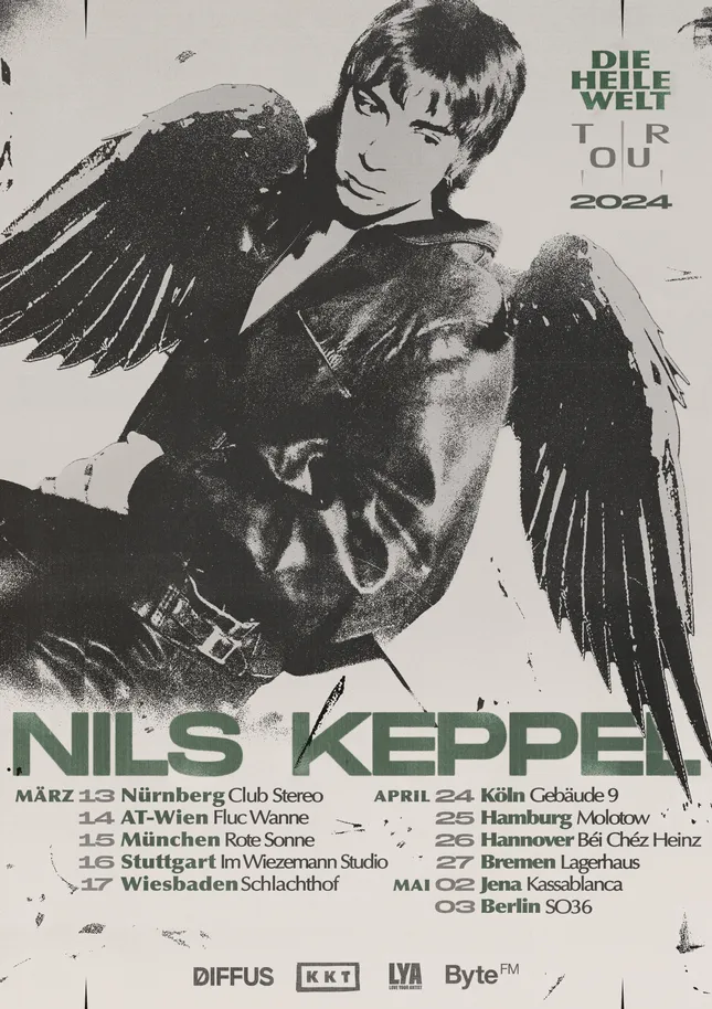 NILS KEPPEL I Tour Poster + Merch Design