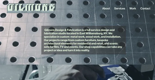 Gilmore Fabrication Website & Merchandise