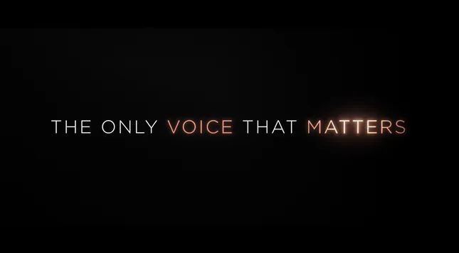 The Only Voice that Matters