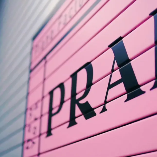 Content for Prada show in NY