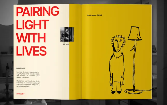 FOSCARINI self-directed campaign