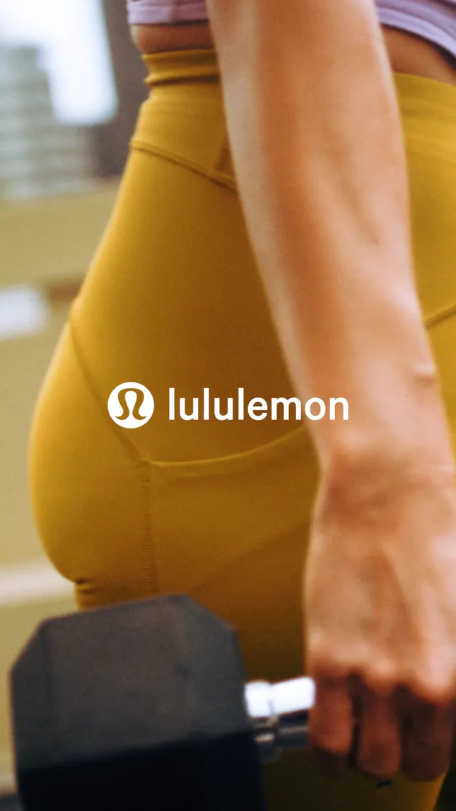Lululemon social ad