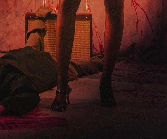 ‘Horror At Home’ Promotional Flyer Design &  Campaign Photography