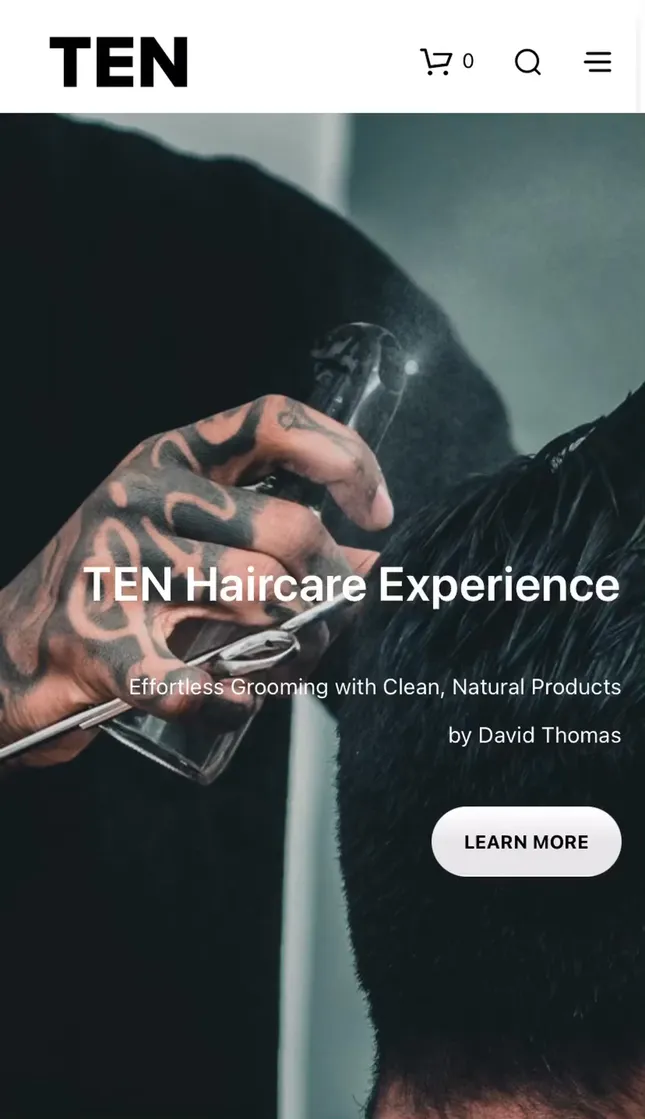 eCommerce Wordpress Website