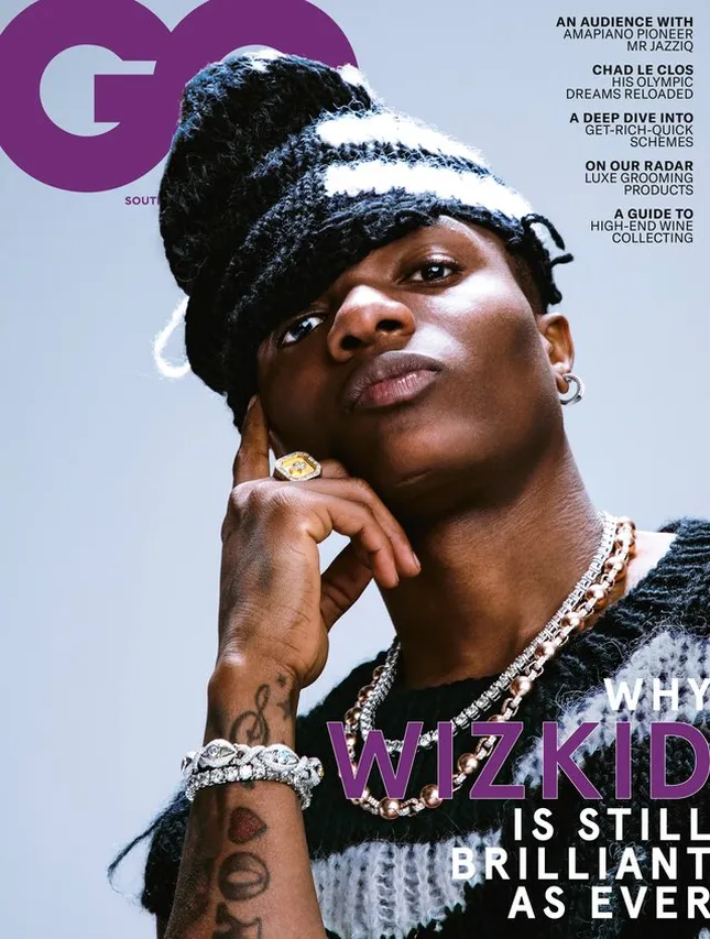 Wizkid GQ cover