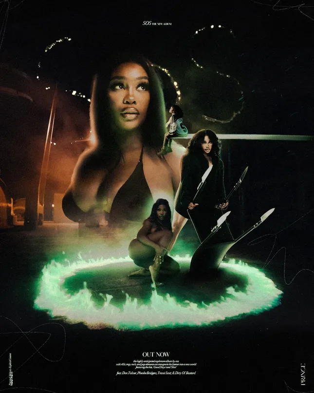 CONCEPT: SOS Sza Poster Promotional