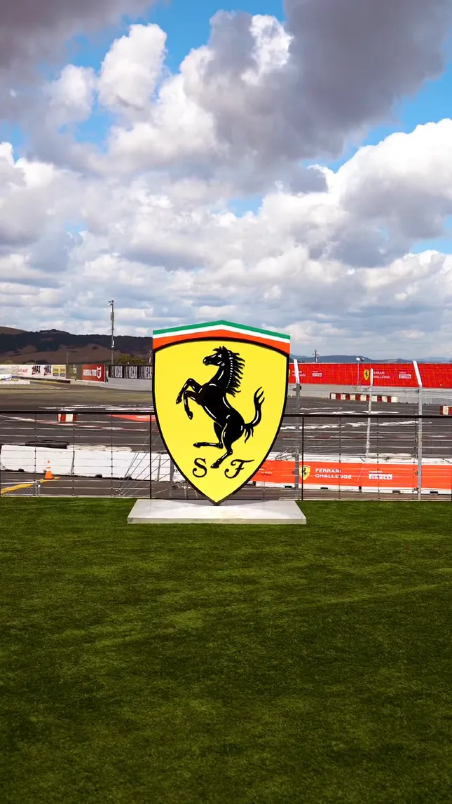 Ferrari Fort Lauderdale Racing team in Sonoma