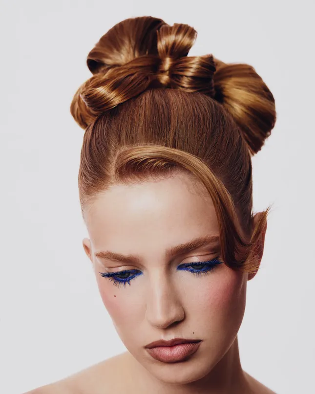 Hair and makeup for editorial